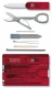 Швейцарская карта Victorinox SwissCard Classic, красная - фото № 7