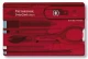 Швейцарская карта Victorinox SwissCard Classic, красная - фото № 6