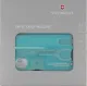 Швейцарская карта Victorinox SwissCard Nailcare, бирюзовая  - фото № 8