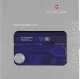 Швейцарская карта Victorinox SwissCard, синяя подарочная коробка, 13 функций - фото № 17