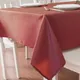 Скатерть из полиэстера Home One Herringbone, 150х213 см, бордовая - фото № 4