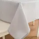 Скатерть из полиэстера Home One Herringbone, 150х213 см, светло-серая - фото № 1