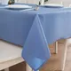 Скатерть из полиэстера Home One Herringbone, 150х213 см, темно-синий - фото № 1