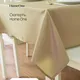 Скатерть из полиэстера Home One Herringbone, 150х213 см, золотистая - фото № 5