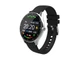 Смарт-часы Hiper IoT Watch GT, черные / красные - фото № 1