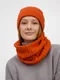 Снуд Teplo ComFleece, темно-оранжевый - фото № 6