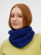 Снуд Teplo ComFleece, темно-синий - фото № 6