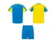 Спортивный костюм унисекс Juve, желтый / синий - фото № 2