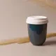 Стакан Coffice Capsula с крышкой, темно-синяя - фото № 4