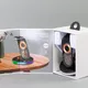 Станция зарядная беспроводная с прозрачным корпусом и подсветкой Tron, 15W, черная - фото № 9