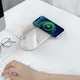 Станция зарядная беспроводная Smart Home с bluetooth колонкой-лампой, белая - фото № 6