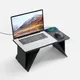 Стол складной для ноутбука Molti Kickstand Table с беспроводной зарядкой, серый - фото № 1