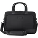 Сумка для ноутбука с кожаной отделкой  Santiago, черная - фото № 1