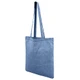 Сумка для покупок Caravan Recycled Melange 140 г/м², синяя - фото № 3