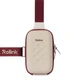 Сумка дорожная Rollink Mini Bag Go, бежевая / бордовая - фото № 2