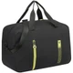 Сумка дорожная Roncato Compact Neon, черная / зеленая - фото № 1