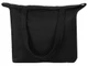 Сумка хлопковая с широким дном Levy, 240 г/м2, черная - фото № 4