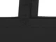 Сумка из хлопка Carryme 140, 140 г/м2, черная - фото № 5