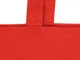 Сумка из хлопка Carryme 140, 140 г/м2, красная - фото № 5