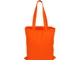 Сумка из хлопка Carryme 140, 140 г/м2, оранжевая - фото № 3