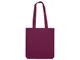 Сумка из хлопка Carryme, 220 г/м2, бордовая - фото № 3