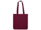 Сумка из плотного хлопка «Carryme 220», 220 г/м2, бордовая - фото № 3