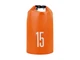 Сумка-мешок водонепроницаемая Rombica DryBag 15, оранжевая / черная - фото № 1