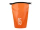 Сумка-мешок водонепроницаемая Rombica DryBag 15, оранжевая / черная - фото № 3