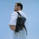 Сумка поясная Puffer Pro, черная - фото № 5