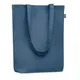 Сумка шопер хлопковая Naima Tote, синяя - фото № 1