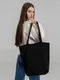 Сумка-шопер на молнии Shopaholic Zip, черная - фото № 10