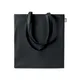 Сумка шопер с длинными ручками Tote, черная - фото № 1
