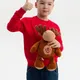Свитшот детский Stan 63J, футер без начеса, 260 гр/м2, красный - фото № 17