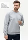 Свитшот унисекс  Stan 63, футер без начеса, 260 гр/м2, серый - фото № 4