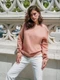 Свитшот унисекс TH Clothes Delta, темно-зеленый - фото № 5