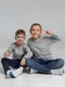 Свитшот детский Molti Toima 2.0 Kids, серый - фото № 11
