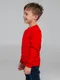 Свитшот детский Unit Toima kids, красный - фото № 7