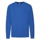 Свитшот мужской без начеса Fruit of the Loom Lightweight Set-in Sweat, ярко-синий - фото № 1