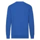 Свитшот мужской без начеса Fruit of the Loom Lightweight Set-in Sweat, ярко-синий - фото № 2