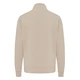 Свитшот на молнии Iqoniq Elgon из переработанного хлопка, 300 г/м², бежевый - фото № 3