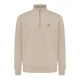 Свитшот на молнии Iqoniq Elgon из переработанного хлопка, 300 г/м², бежевый - фото № 4