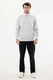 Свитшот на молнии Iqoniq Elgon из переработанного хлопка, 300 г/м², серый - фото № 6