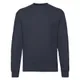 Свитшот с начесом Fruit of the Loom Classic Set-In Sweat, темно-синий - фото № 1