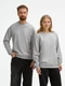 Свитшот Sol's Columbia, серый меланж - фото № 14