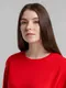Свитшот унисекс B&C BNC Organic, красный - фото № 12
