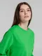 Свитшот унисекс B&C BNC Organic, зеленый - фото № 12
