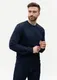 Свитшот унисекс  Stan 63, футер без начеса, 260 гр/м2, темно-синий - фото № 6
