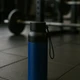 Термобутылка Cofer Button Black, синяя / черная - фото № 3