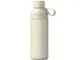 Термобутылка с модульными крышками Ocean Bottle 3 в 1, бежевая - фото № 2