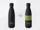 Термобутылка вакуумная Vacuum Bottle C1, soft touch, 500 мл, черная - фото № 1